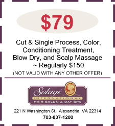 Cut & Single Process, color, conditioning treatment, blow dry, and scalp massage coupon